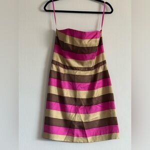Vintage Britt Ryan Striped Tube Dress
